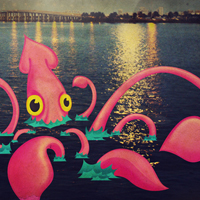 Create a Vintage Squid Illustration by Combining Photographic and Illustrative Elements