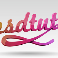 Create Super Glossy 3D Typography in Illustrator and Photoshop