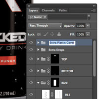 Quickly Rename Layers in Photoshop CS6 Using the Tab Key