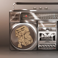 Create a Glossy Boom Box Icon in Photoshop - Premium Psd Tutorial
